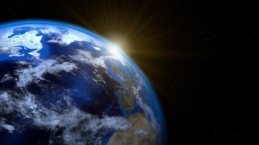 Photo of Earth from space